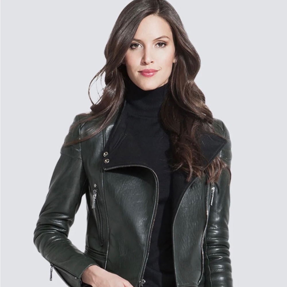 Dawn Levy leather jacket. Item is in excellent condition.  Like new